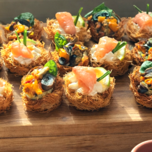 מגש מיני קדאיף